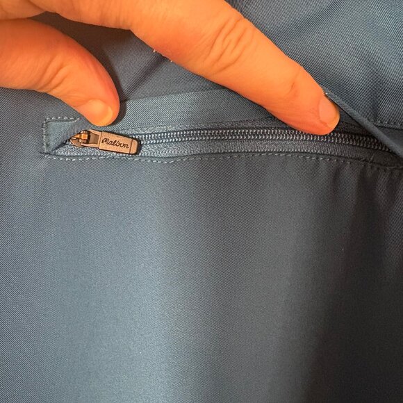 Malbon Women’s Tailored Wide Leg Pants – Size 6 – Teal Blue – Golf / Lifestyle - Picture 7 of 10